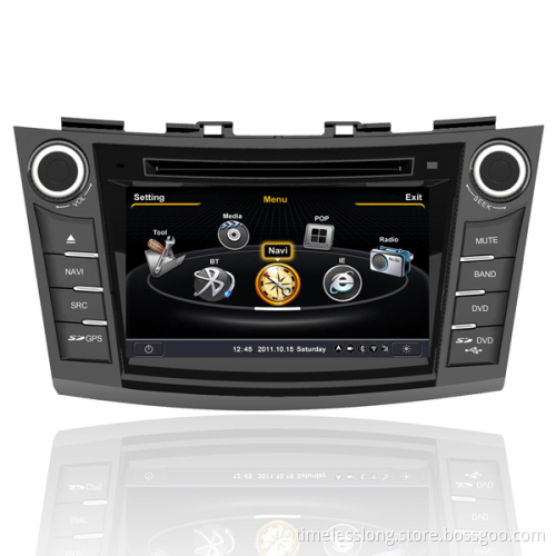 Car Radio for Suzuki Swift with Phonebook iPod RDS Bt 3G WiFi A8 Chipset CPU 1g MHz RAM 512MB 4G Memory S100